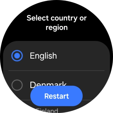 Press Restart.