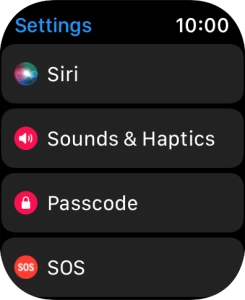 Press Siri.