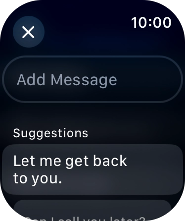Press Add Message.
