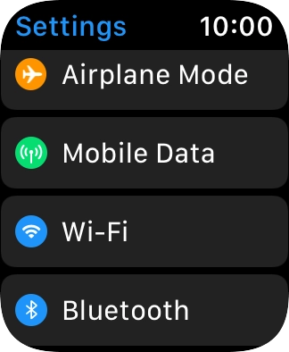 Press Wi-Fi.