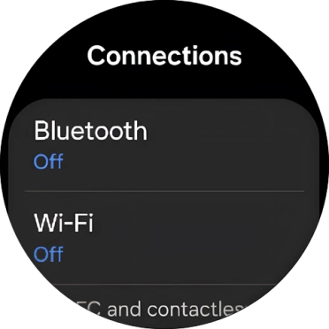 Press Wi-Fi.