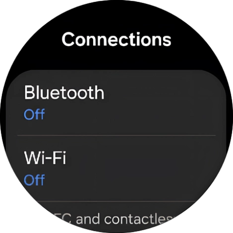 Press Wi-Fi.