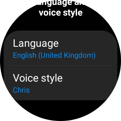 Press Language.