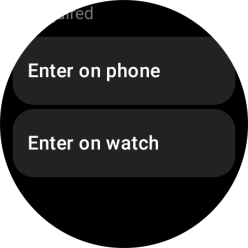 Press Enter on watch.