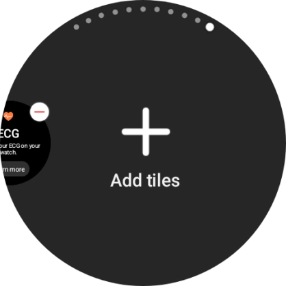 Press Add tiles.