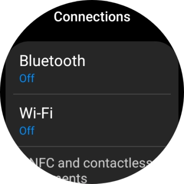 Press Wi-Fi.