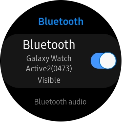 Press Bluetooth audio.