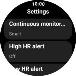 Press the crown to return to the home screen.