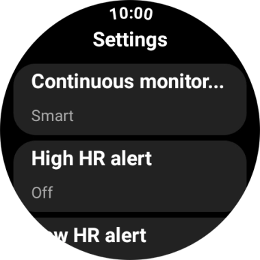 Press the crown to return to the home screen.