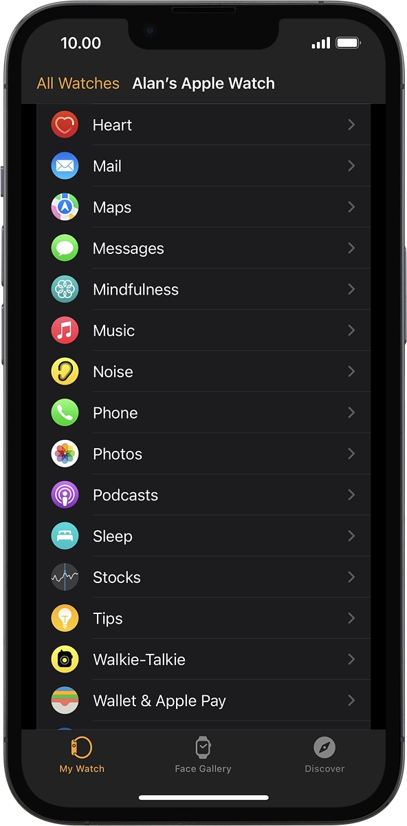 On your phone: Press Music.