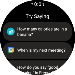 Press the crown to return to the home screen.