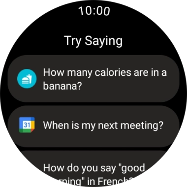 Press the crown to return to the home screen.