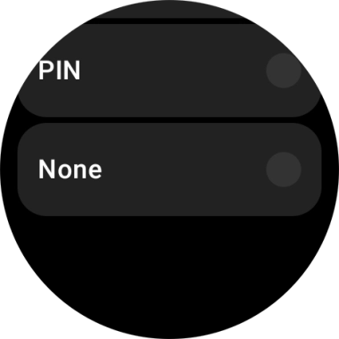Press None.