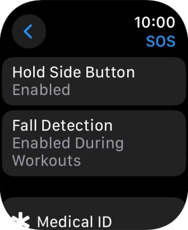 Press Fall Detection.
