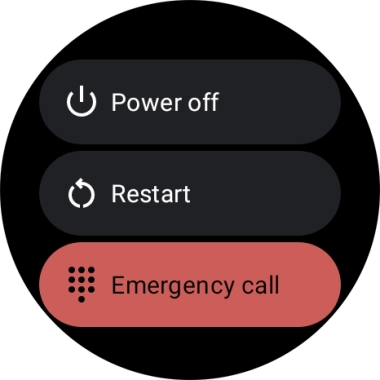 Press Power off.