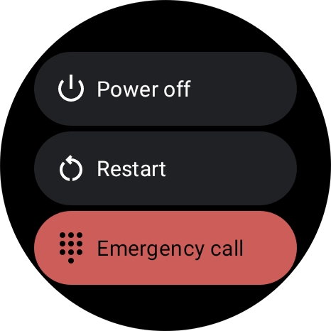 Press Power off.