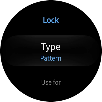 Press Type and key in the current lock code.