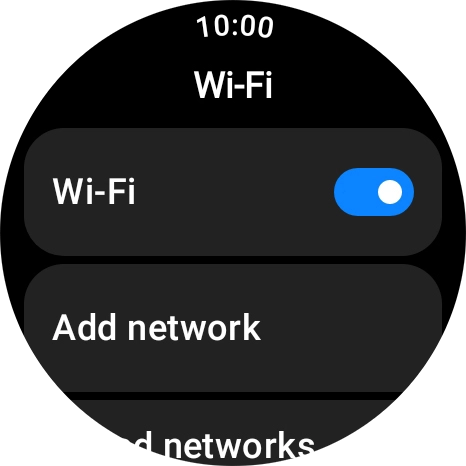 Press Add network.
