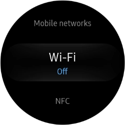 Press Wi-Fi.