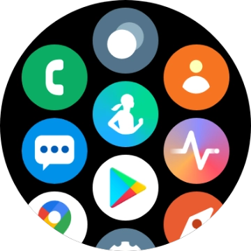 Press the contacts icon.