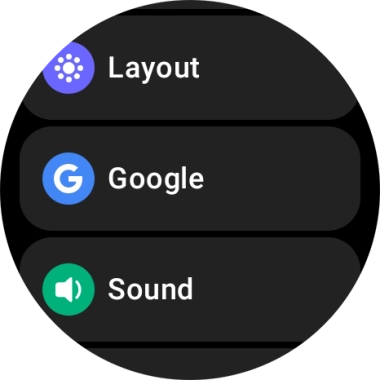 Press Google.