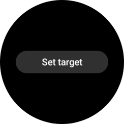Press Set target.