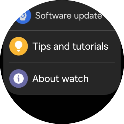 Press About watch.