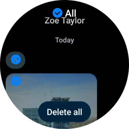 Press Delete all.