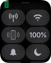 Press the sound mode icon to turn silent mode on or off.