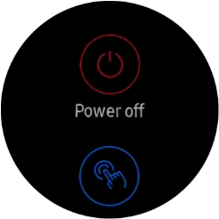 Press Power off.