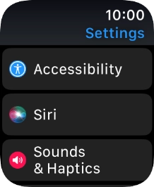 Press Siri.