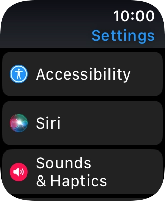 Press Siri.