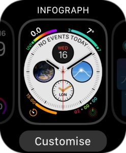 Press Customise.