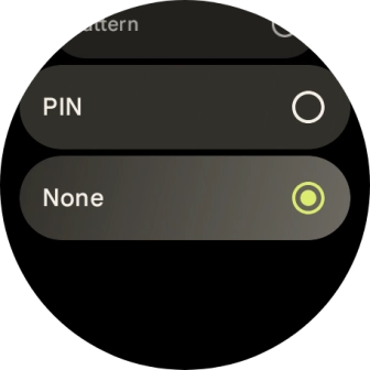 Press None.