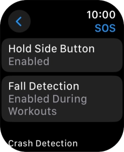 Press Fall Detection.