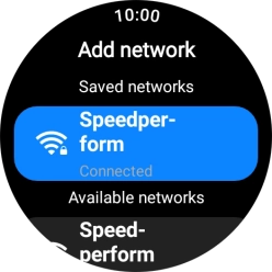 Press the crown to return to the home screen.