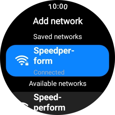 Press the crown to return to the home screen.
