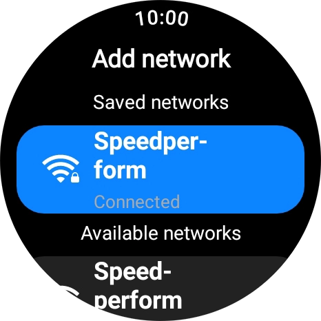 Press the crown to return to the home screen.