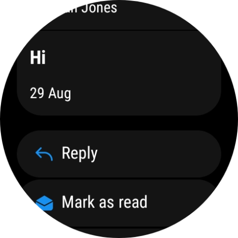Press Reply.