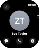 Press the call icon.