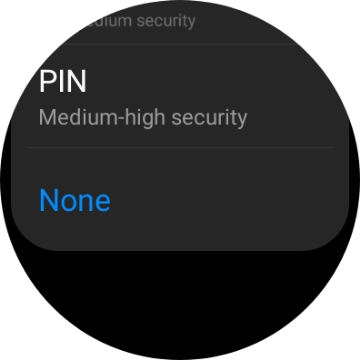 Press None.