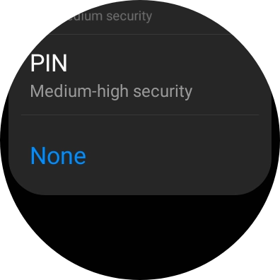 Press None.
