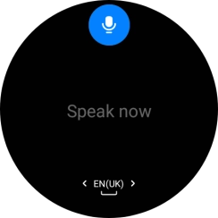 Follow the instructions on the screen to record and send the required reply.