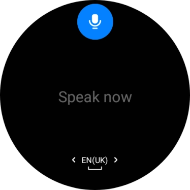 Follow the instructions on the screen to record and send the required reply.