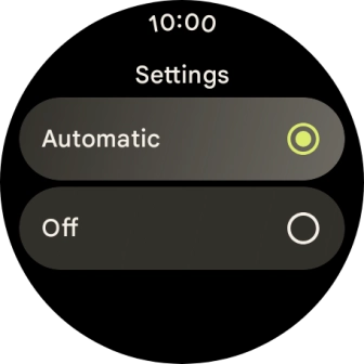 Press Off.