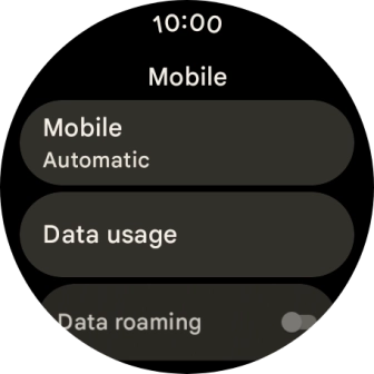 Press Mobile.