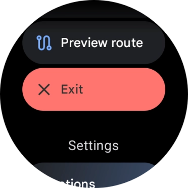 Press Exit.