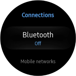 Press Mobile networks.