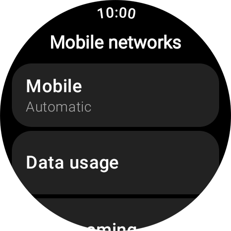 Press Mobile.