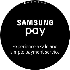 Press and hold the Return key to activate Samsung Pay.